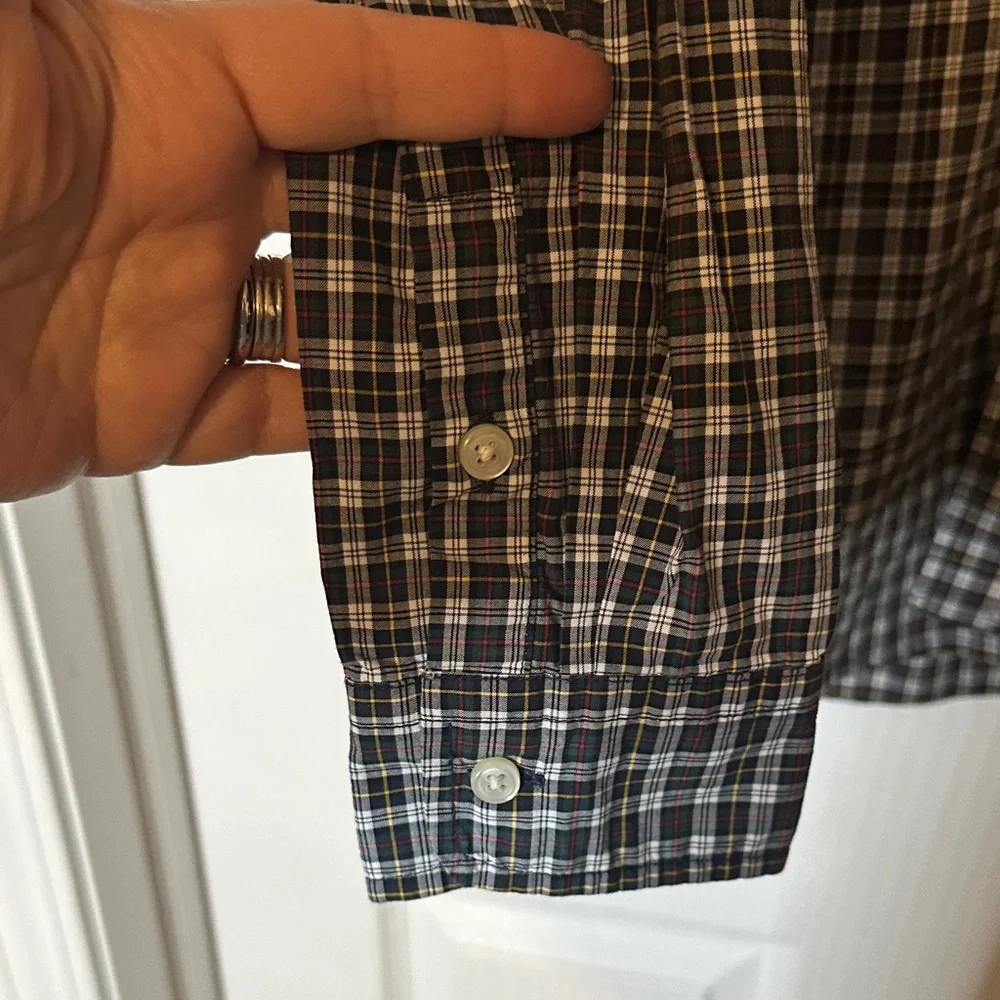 Ralph Lauren Black‎ and White Checkered Kids Shirt